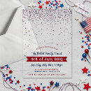 Search for patriotic seasonal invitations Patriotic party celebration