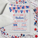 Search for red white birthday invitations 2nd birthday party