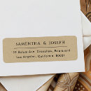 Search for country chic return address labels Simple