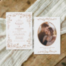 Search for orange floral wedding invitations Elegant