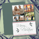 Search for red green christmas cards Family photo collage