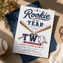 Search for baseball 2nd birthday invitations Boys sports birthday
