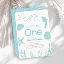 Search for waves birthday invitations Sea