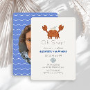 Search for crabs invitations For kids
