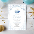 Search for little pumpkin shower invitations Fall autumn