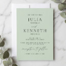 Search for mint green wedding invitations Calligraphy