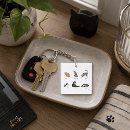 Search for funny illustration key rings Cats