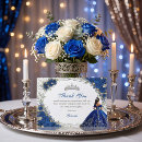Search for blue and silver thank you cards Floral