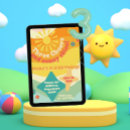 Search for sky birthday invitations Retro