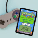 Search for pixel birthday invitations Kids