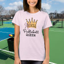 Search for pickleball womens tshirts Typography