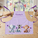 Search for purple elephant aprons For kids