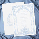 Search for french blue wedding invitations Vintage victorian