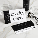 Search for lash loyalty cards Typography