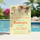 Search for flamingo beach party invitations Girls