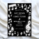 Search for music note invitations Treble clef