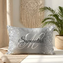 Search for shiny silver cushions Elegant