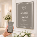 Search for monogrammed wedding posters Old money