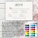 Search for classy wedding rsvp cards Simple