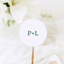 Search for green white stickers Elegant