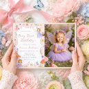 Search for whimsical 1st birthday invitations Baby girl