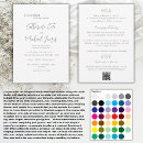 Search for black and white floral wedding invitations Elegant