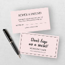 Search for friend business cards Refer a friend