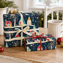Search for village wrapping paper Whimsical