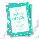 Search for floral 21st birthday invitations Stylish
