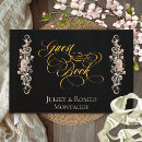 Search for rose gold wedding guest books Heart