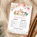 Search for woodland baby shower games Girl