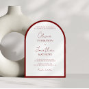 Search for crimson wedding invitations Burgundy
