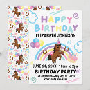 Search for equestrian party invitations Racing
