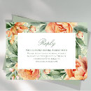 Search for flora rsvp cards Elegant