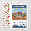 Search for softball party invitations Kids
