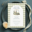 Search for golf invitations New to the club