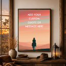 Search for horse and cowboy posters Rustic