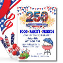 Search for americas invitations Red white and blue