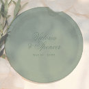 Search for sage wedding plates Calligraphy