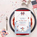 Search for blue 4th of july invitations Elegant