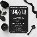 Search for til death do us part invitations Modern