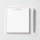 Search for pink notepads Typography