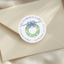 Search for topiaries return address labels Watercolor