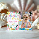 Search for one in the sun birthday invitations Summer birthday party