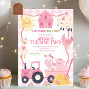 Search for animal farm birthday invitations Girl