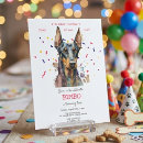 Search for doberman invitations Cute