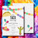 Search for lets taco bout a baby invitations Cactus