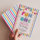 Search for fun 1st birthday invitations Fun to be one