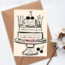 Search for funky birthday invitations Whimsical