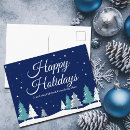 Search for winter trees postcards Pine forest